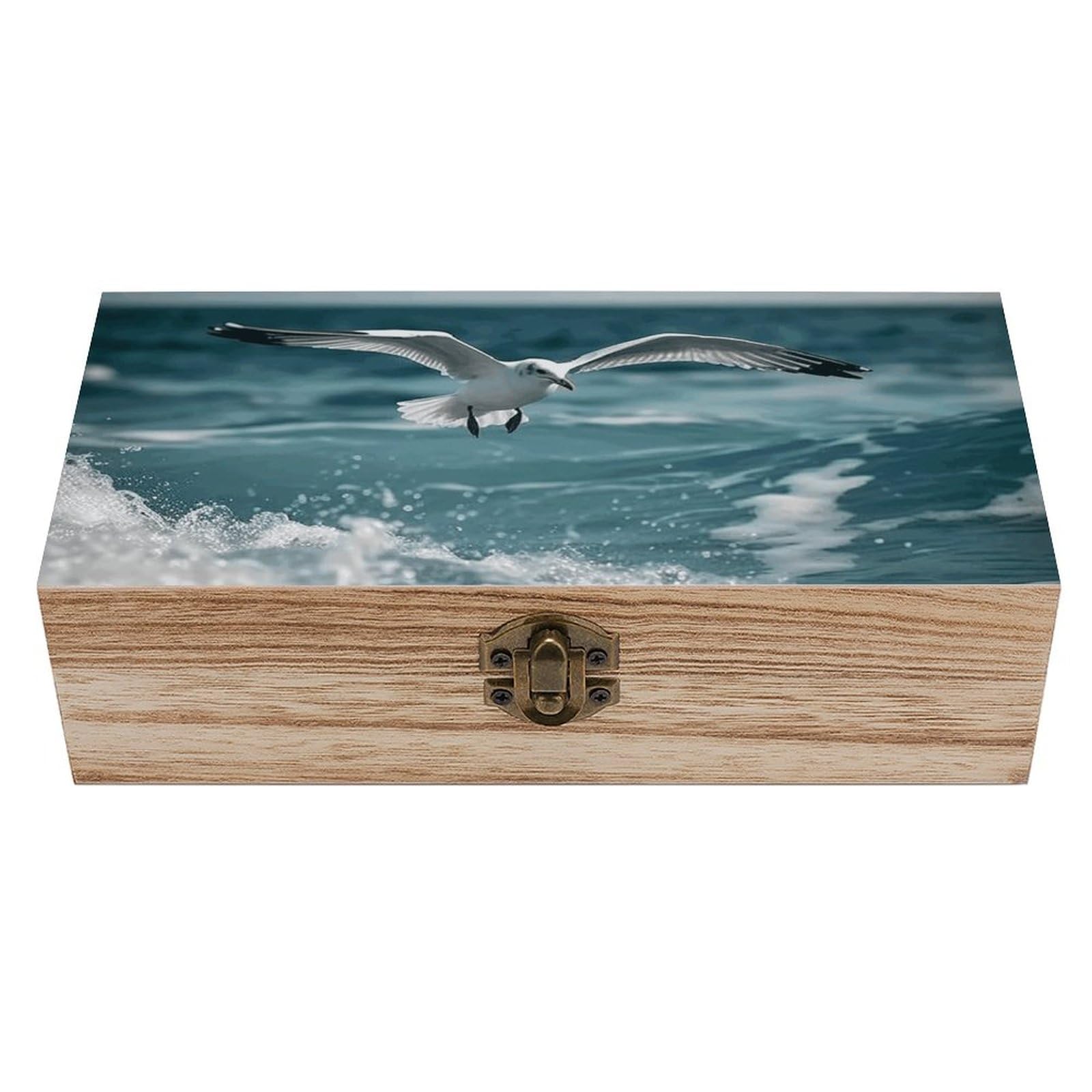 Boîte de rangement en bois pour décorer votre salon et ranger vos souvenirs