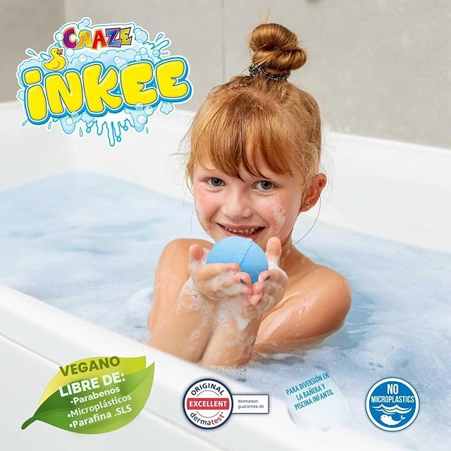Foto 3 de 8 de CRAZE Calendario Adviento INKEE con Bombas de baño y Accesorios de Pelo para niños y niñas