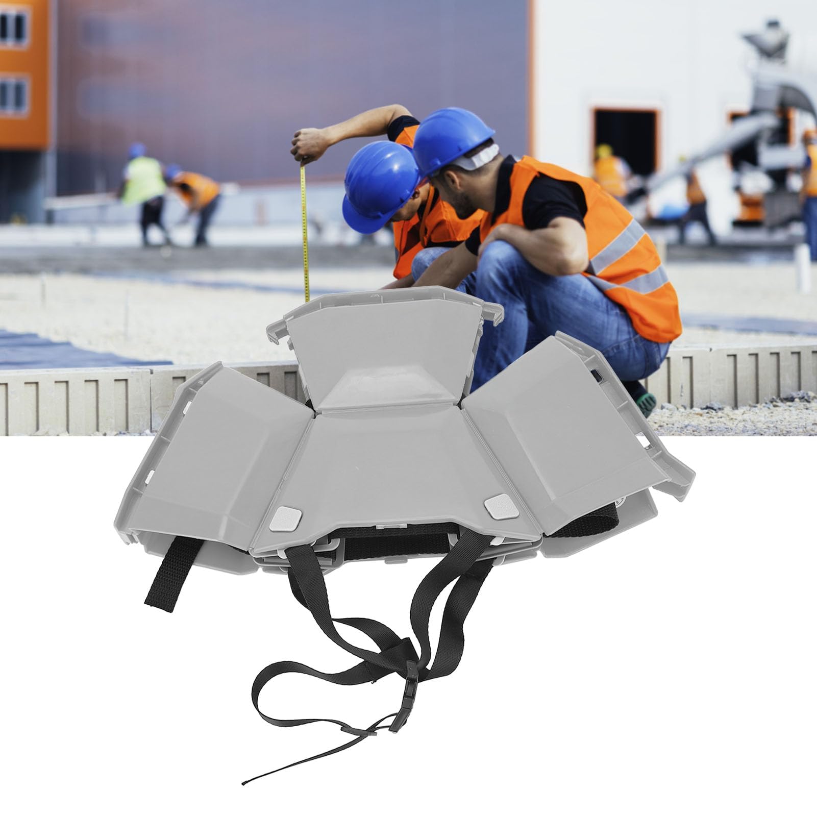 Casco Plegable, Protección para la Cabeza, Diseño Plegable, Plástico Excelente, Operación Simple, Escenas Aplicables, Prevención de Terremotos, Prevención de Caída de Objetos,
