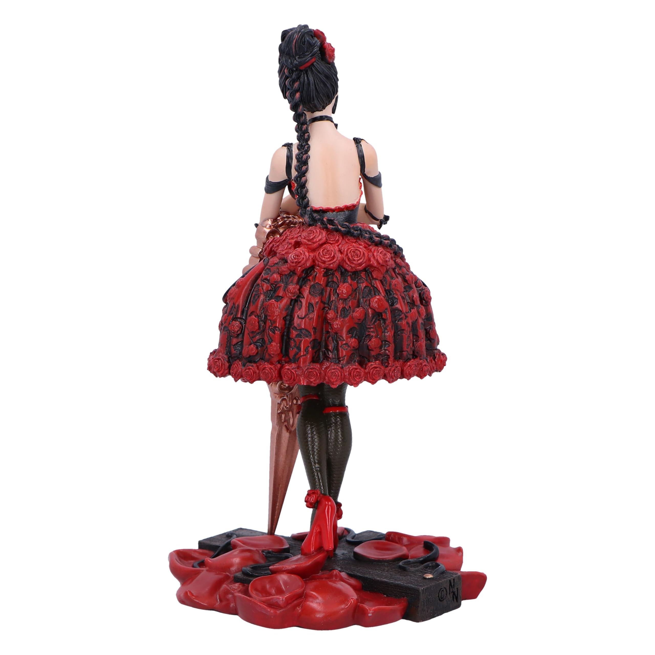 Nemesis Now Figurine Marionnette 18,5 cm en résine, Figurine de marionnette Ciseaux, poupée Burlesque, Ornement de poupée Gothique Chic, Design Original Exclusif, moulé dans la résine la Plus Fine,