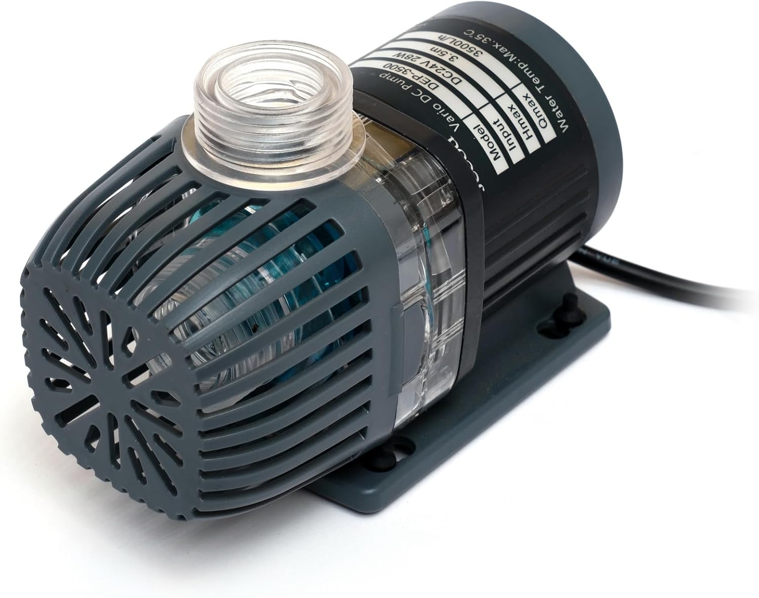 JEBAO JECOD DEP-3500 Bluetooth Submersible Vario DC Pump, 924GPH