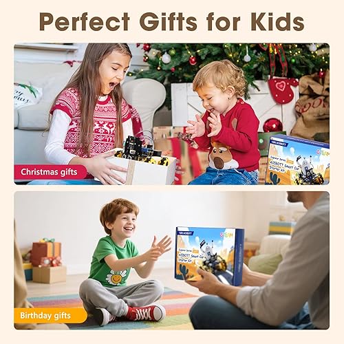 Miniatura 8 de ACEBOTT ESP32 Smart Tank Arm Robot Car, 4WD Movimiento Omnidireccional Control Remoto Compatible con Arduino IDE, Proyecto de Programación