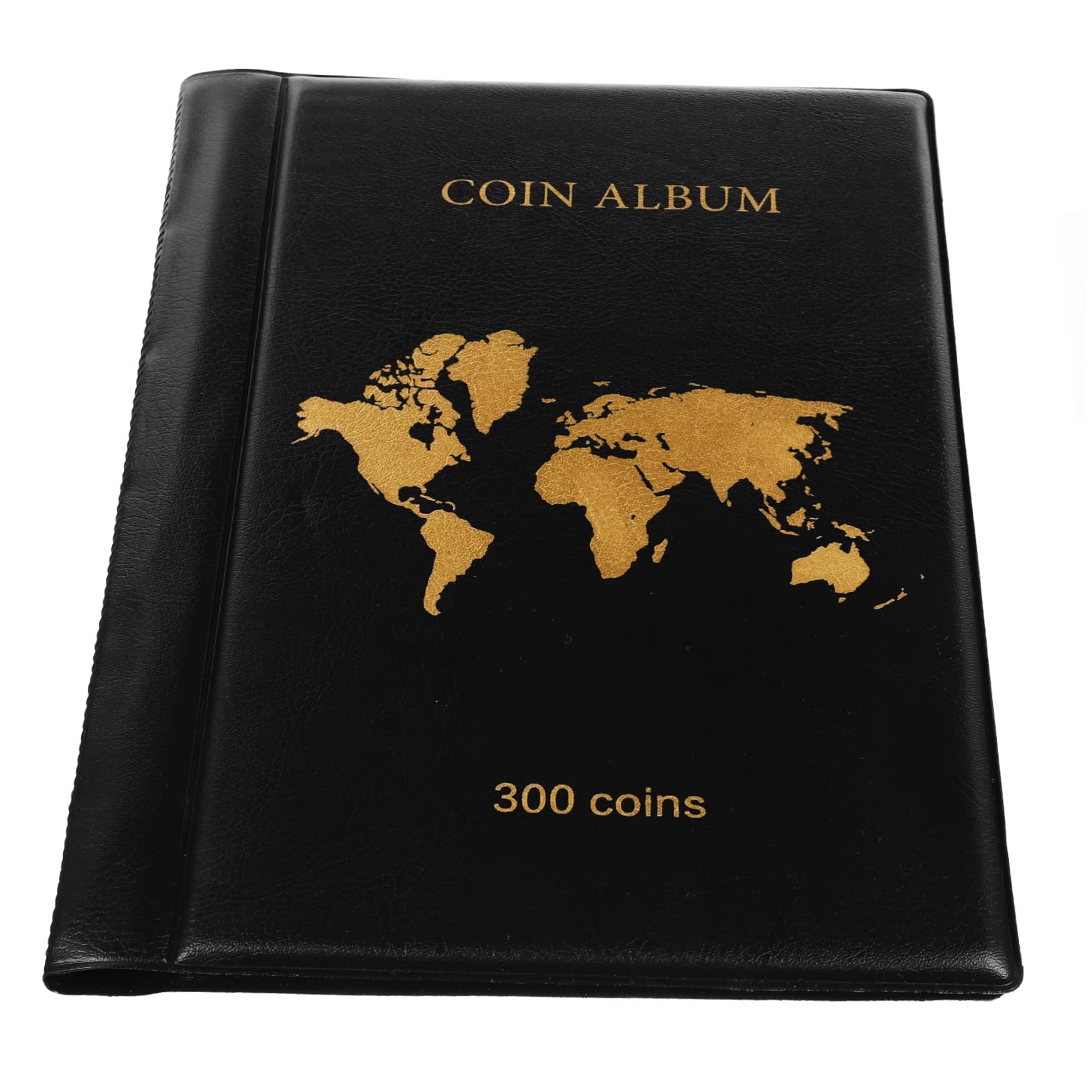 Beaupretty Album per Monete da Collezione 300 Tasche, PVC, Formato Box | Antiche e Denaro, Design Trasparente, Pu Semplice, Custodia Elegante per Raccolte