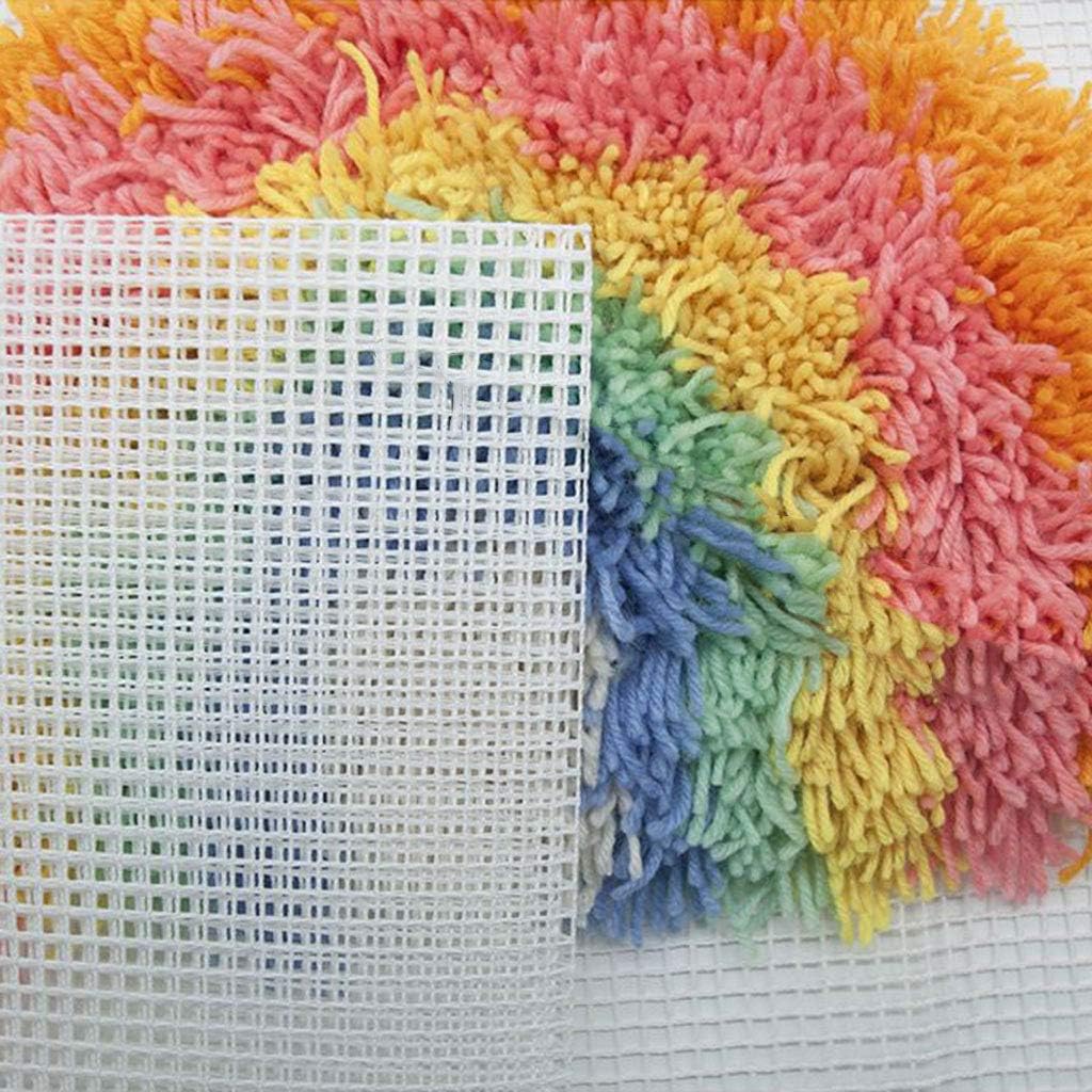 50x100cm Cloth for Hook Rug Hooking Making Tapestry Canvas Tool