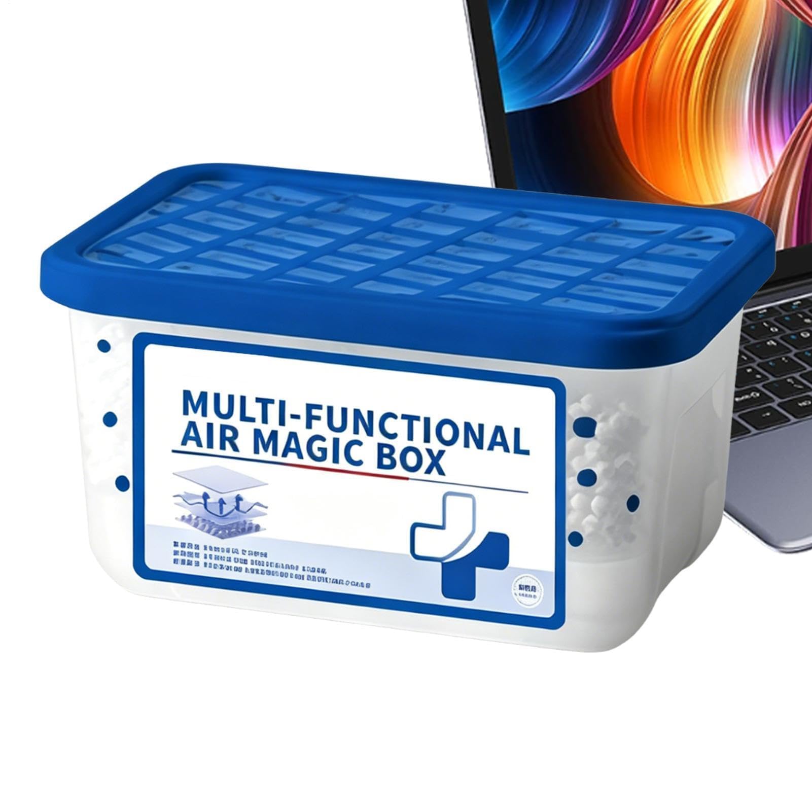 Muiltvoe Dust Box,Automatic Hair Absorber - Air Purifier,for Closet Basement Home Car Room RV Cat Bathroom