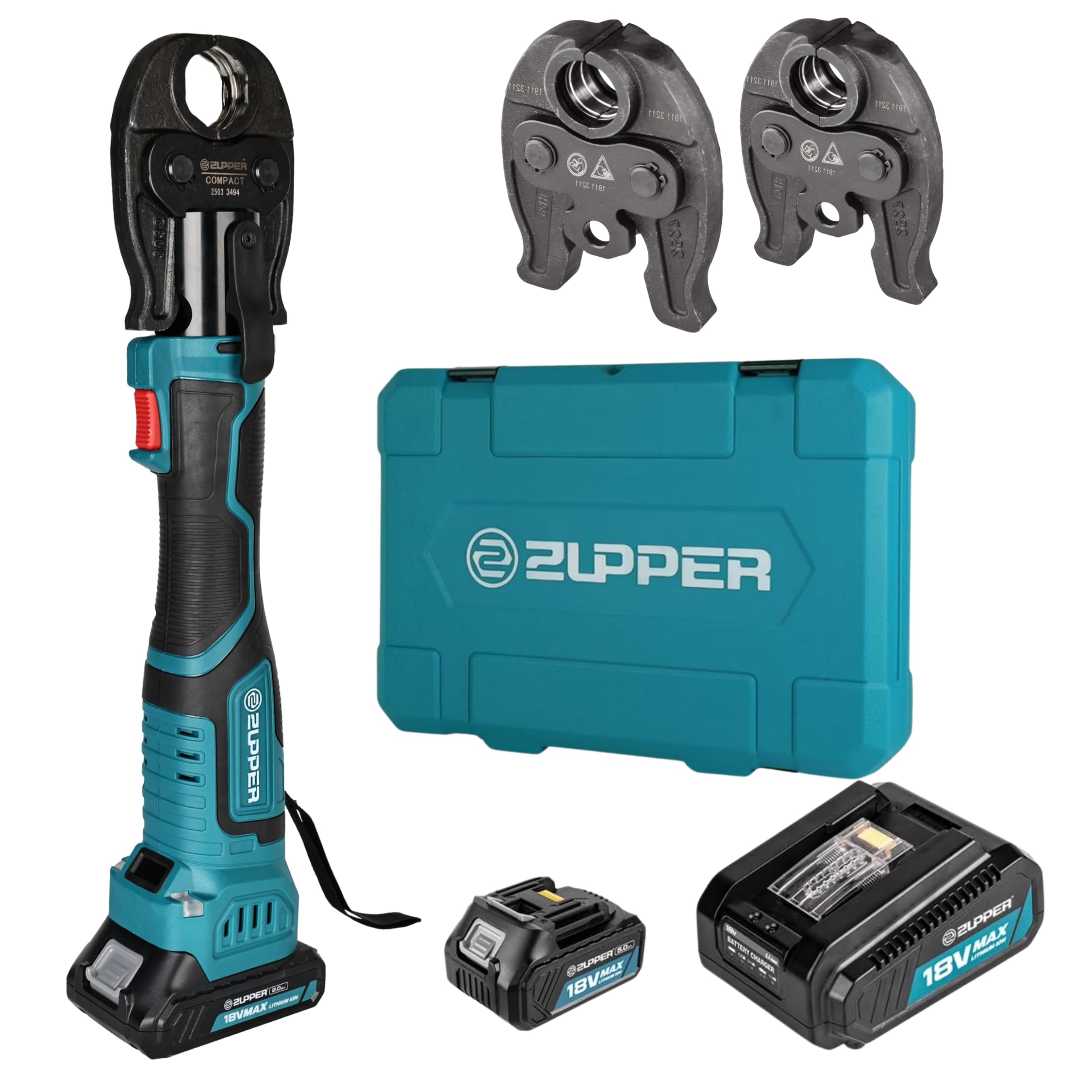 Amazon.com: Zupper Mini Pro Press Copper Crimper Tool Kit for