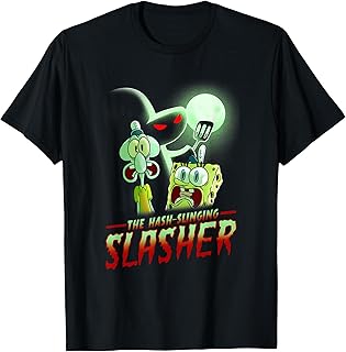 Spongebob Squarepants The Hash Slinging Slasher Spooky T-Shirt