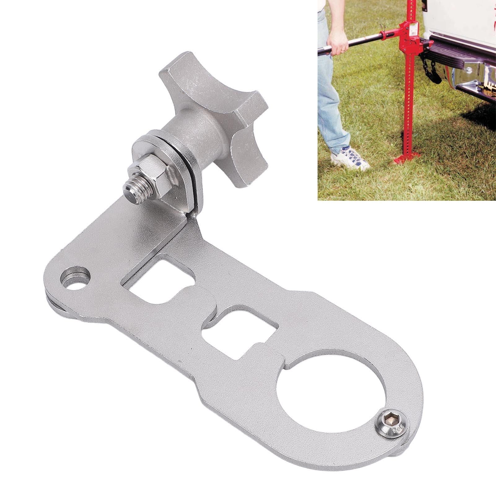 TYTOGE Jack Handle Keeper Anti Cracking Splitting Metal High Strength Lockable Jack Handle Holder for Maintenance