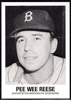 Baseball MLB 1977-84 Galasso Glossy Greats #31 Pee Wee Reese Dodgers