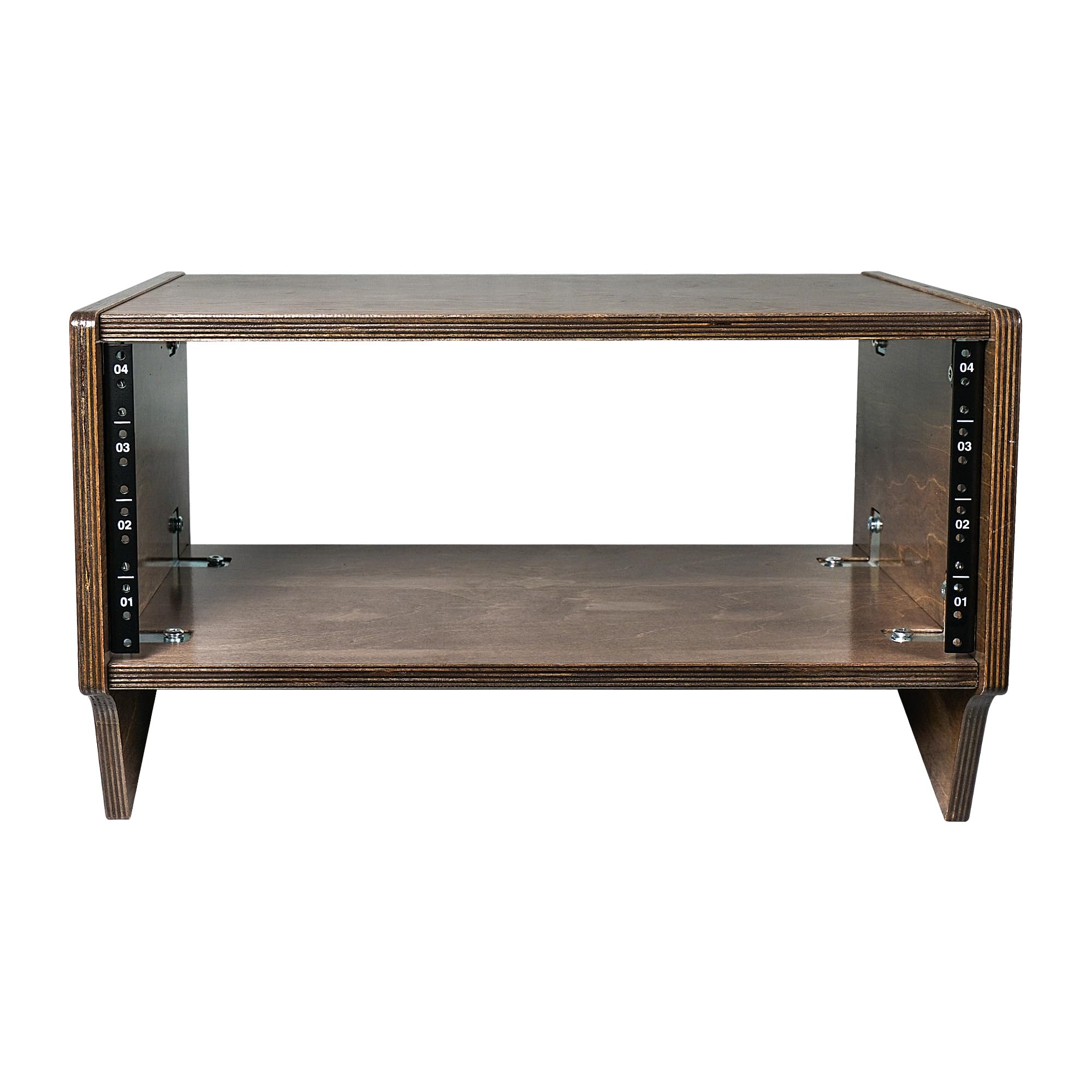 4u Rack Case Sound Town DIY 10U Angled Desktop Turret Studio Rack With ...