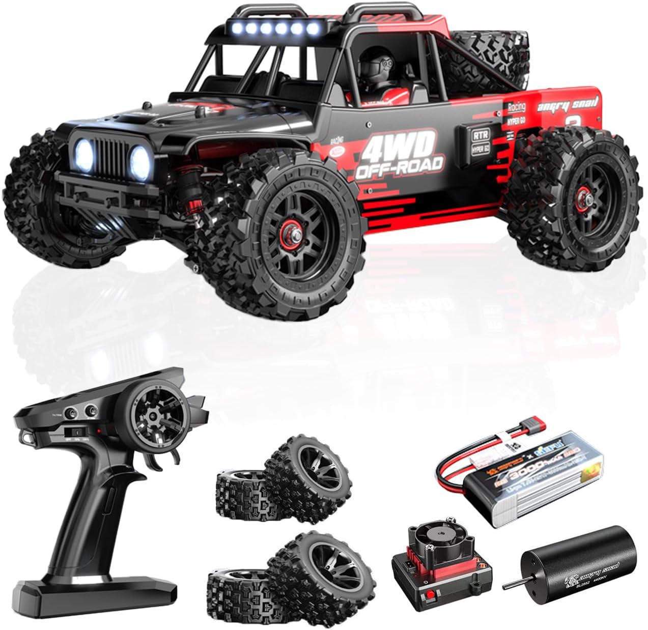 Fenamx Rc Truck 4x4 Rc Brushless Rc Truck 14209 Gas Powered