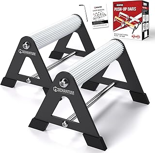 Push Up Bar - Heavy-Duty Stainless Steel Pushup Stands with Non-Slip Base, 660LB Capacity, Portable Home Gym Equipment for Strength Training & Floor Workout