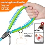 XiaZ 15FT 30FT 50FT Training Leash for Dogs, Nylon Rope Dog Leashes with 2 Swivel Hooks and Comfortable Padded Handle, Puppy Leash Lead for Small Medium Large Dogs Training, Playing, Camping,Backyard