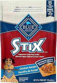 Blue Buffalo Stix Natural Soft-Moist Dog Treats Chicken Recipe 6-oz bag