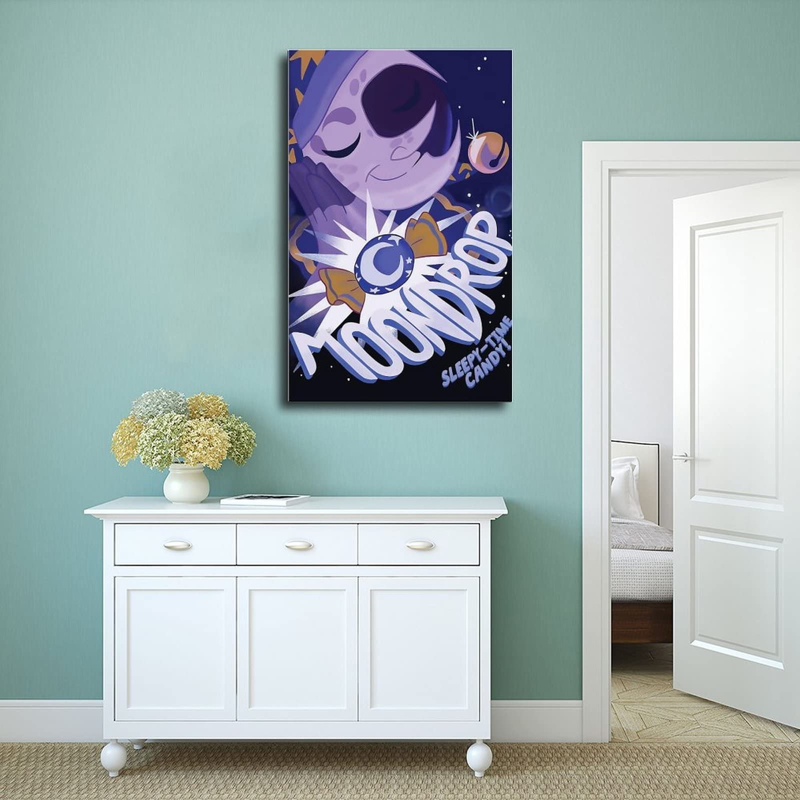 Poster Sur Toile Moondrop FNAF 30x45 Cm - Décoration Murale Chambre, Bureau - Cadeau Fan Five Nights At Freddy's - 14