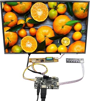VSDISPLAY 15.4" 1280X800 LCD Screen with Audio LCD Controller Board