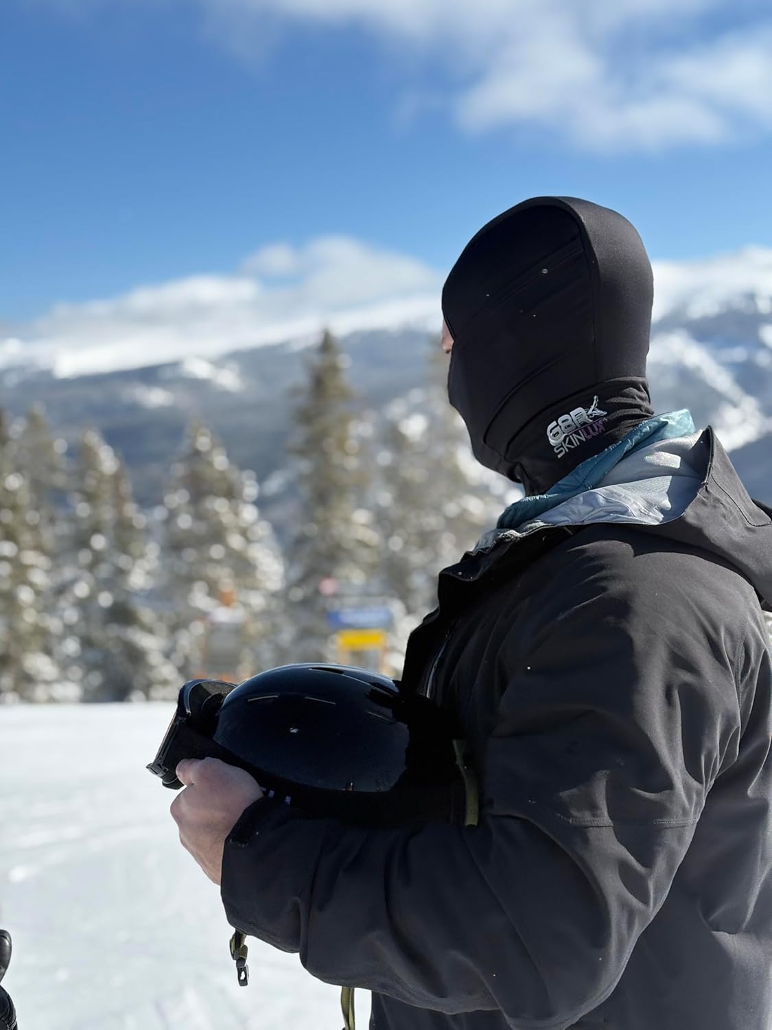 G8RSkin Lux - Padded Balaclava with Impact Protection, Temp-Regulating Ski Mask, Helmet Liner for Skiing & Football