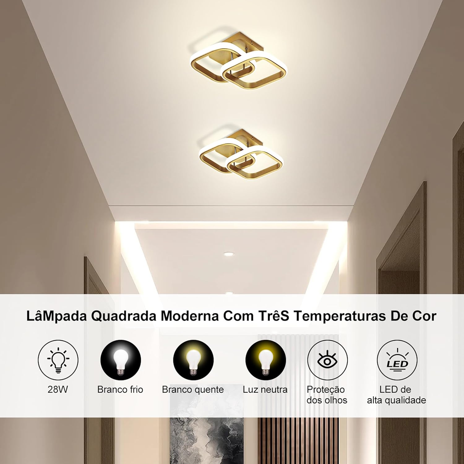 Luminária de Teto LED