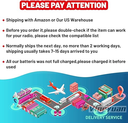 Miniatura 6 de Yaesu SBR-14LI - Batería de iones de litio de alta capacidad de 2200 mAh para batería de repuesto Yaesu VX-8R 8GR FT-1DR FT1XD FT-2D Series