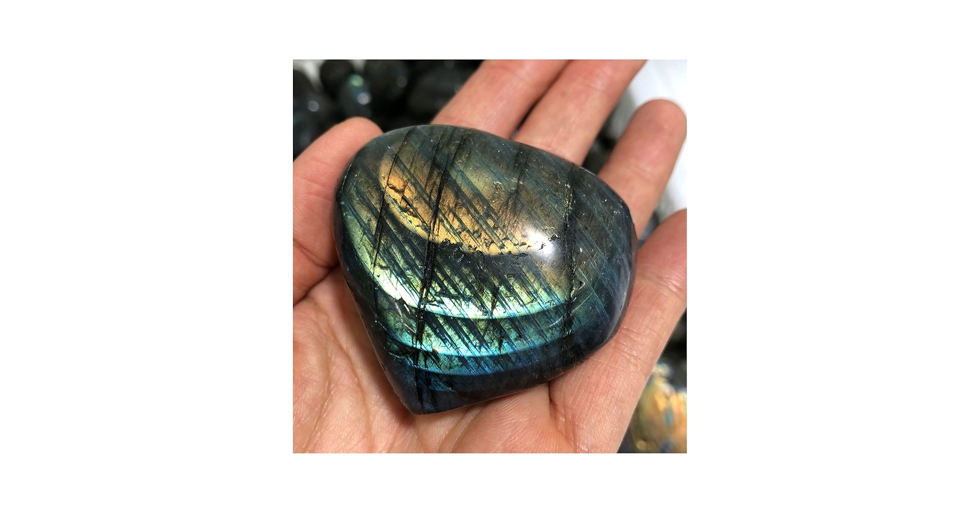 Amazon.com: AMAZWI Natural Crystal Rough 1PC Heart Shaped