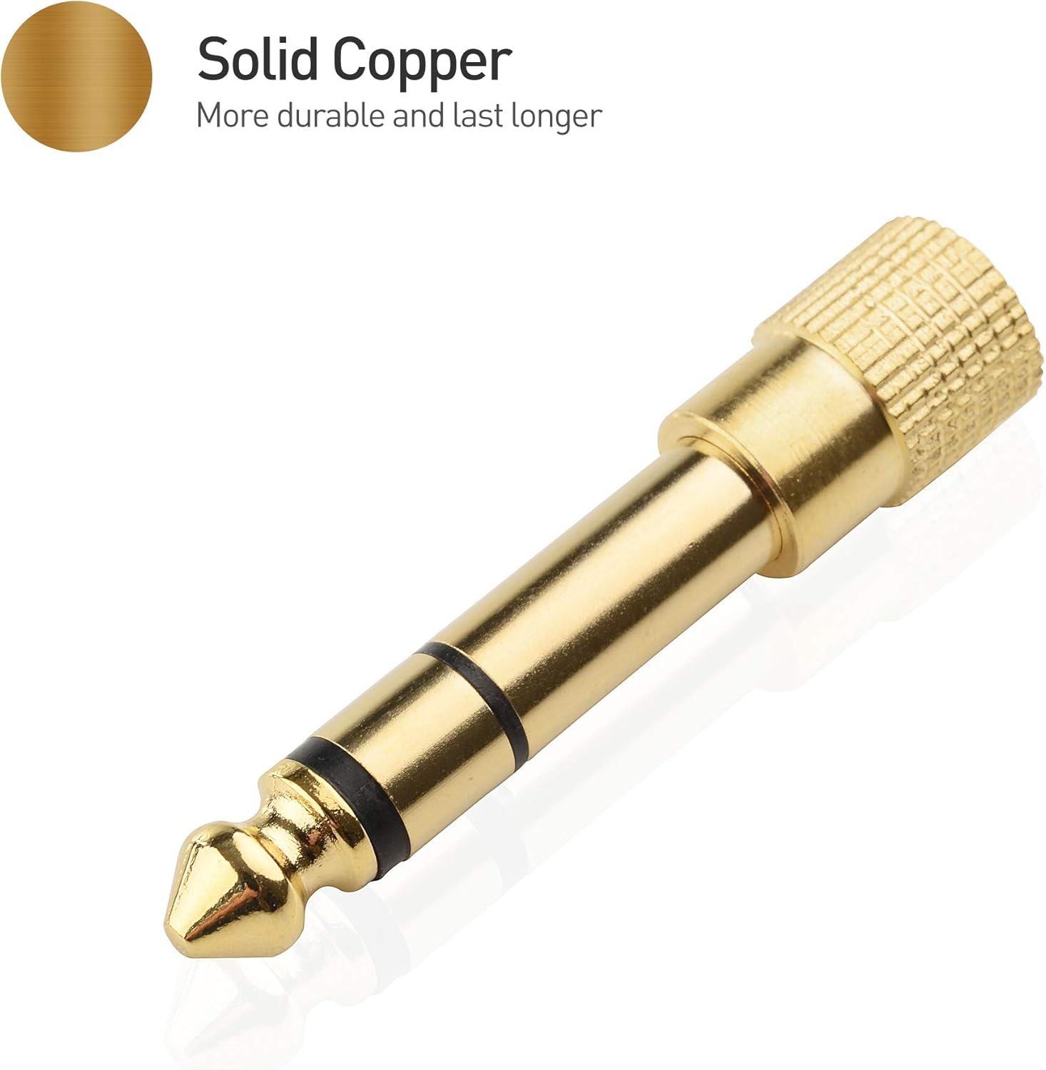 Cable Matters 5-Pack 1/4 to 1/8 Headphone Adapter : Electronics