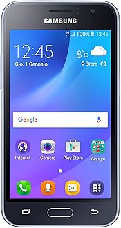 Galaxy J1 (2016) SM-J120F 8GB 4G Black - smartphones (Single SIM, Android, MicroSIM, EDGE, GPRS, HSPA+, HSUPA, UMTS, LTE)