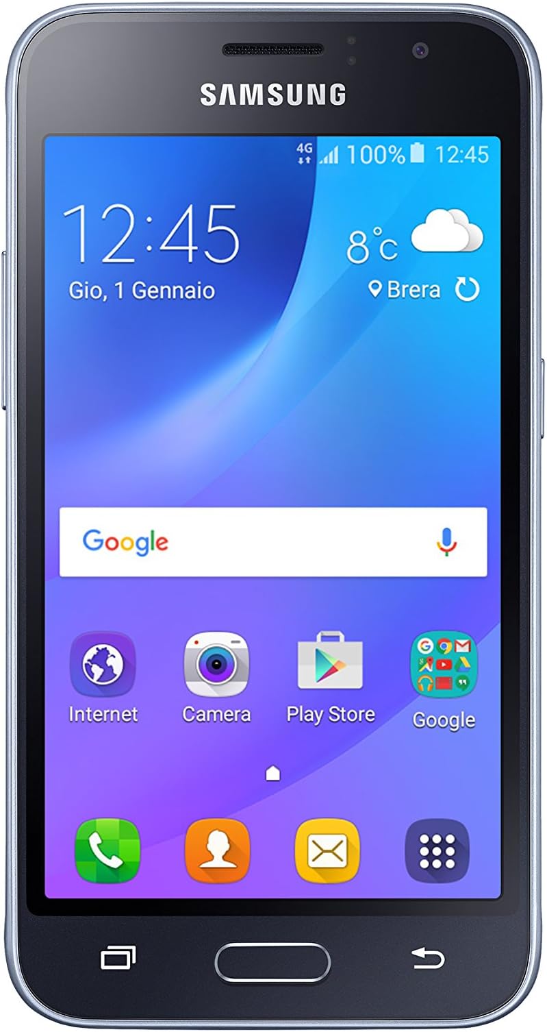Galaxy J1 (2016) SM-J120F 8GB 4G Black - smartphones (Single SIM, Android, MicroSIM, EDGE, GPRS, HSPA+, HSUPA, UMTS, LTE)