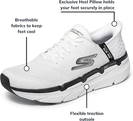 Skechers Men's Max Cushioning Premier Ascendant Slip-in Trainers