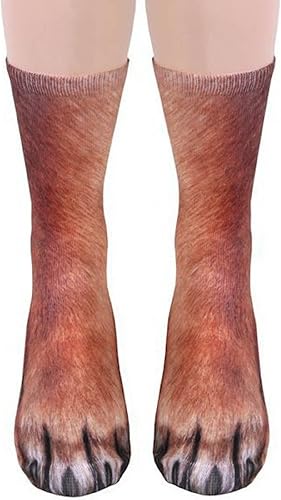 FreeNFond Animal Paw Socks: A Funny White Elephant or Prank Gift