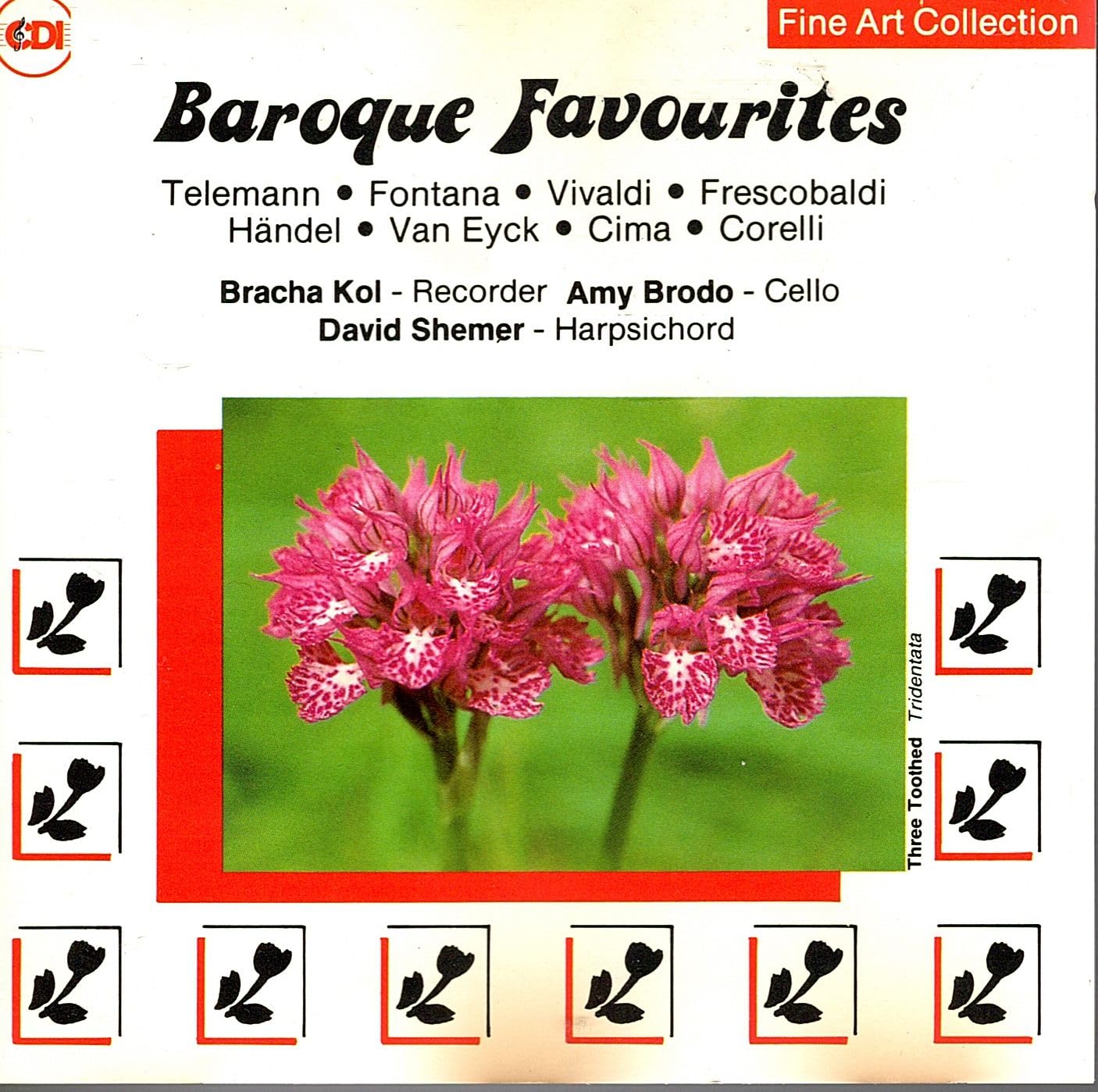 Baroque Favorites-fine Arts Collection- Bracha Kol-recorder, Amy Brodo-cello, David Shemer-harpsichord [Audio CD] unknown author