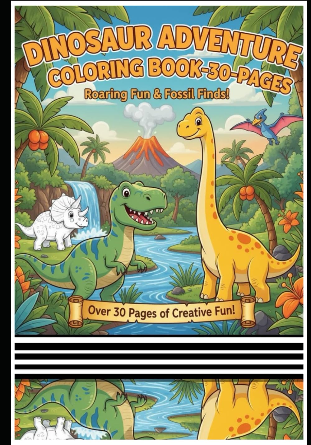 Kids Dinosaur coloring books: children colouring book