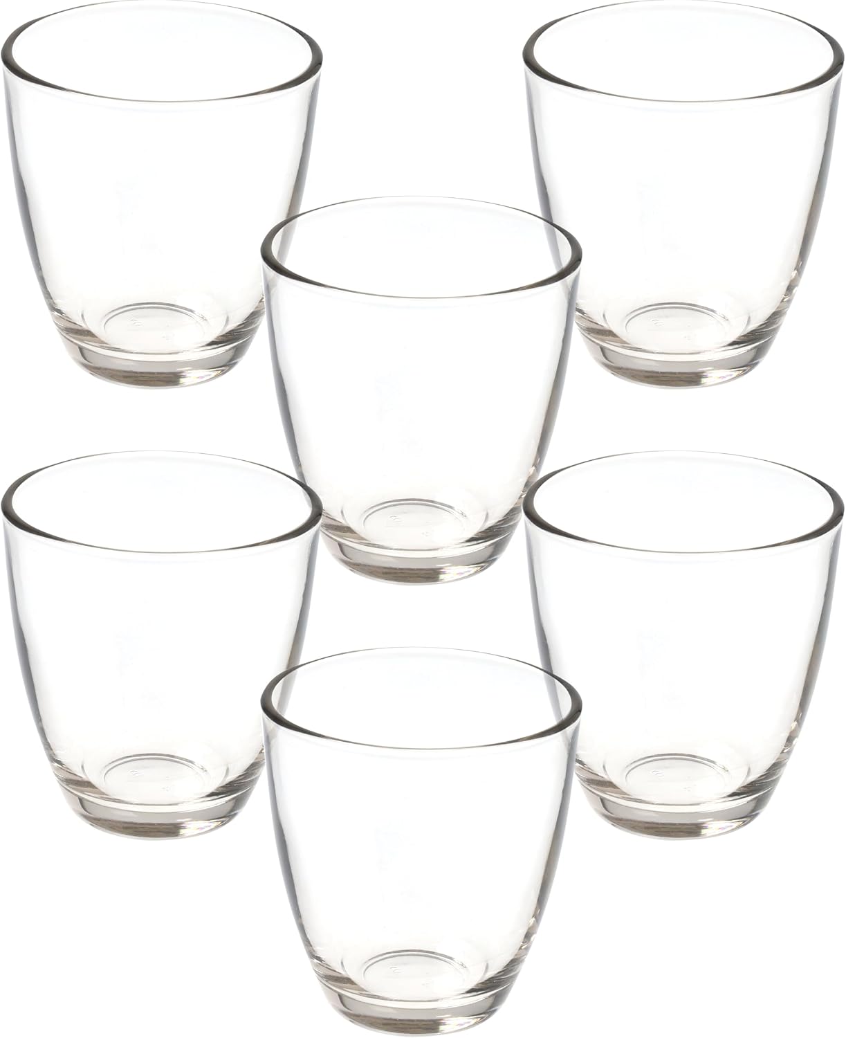 Tognana, Pack of 6 Cc250 Tokyo Glasses, Glass, Transparent