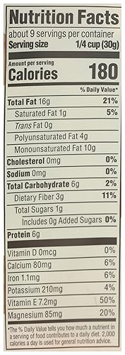 Miniatura 2 de 365 by Whole Foods Market Almendras secas tostadas y orgánicas sin sal 10 onzas