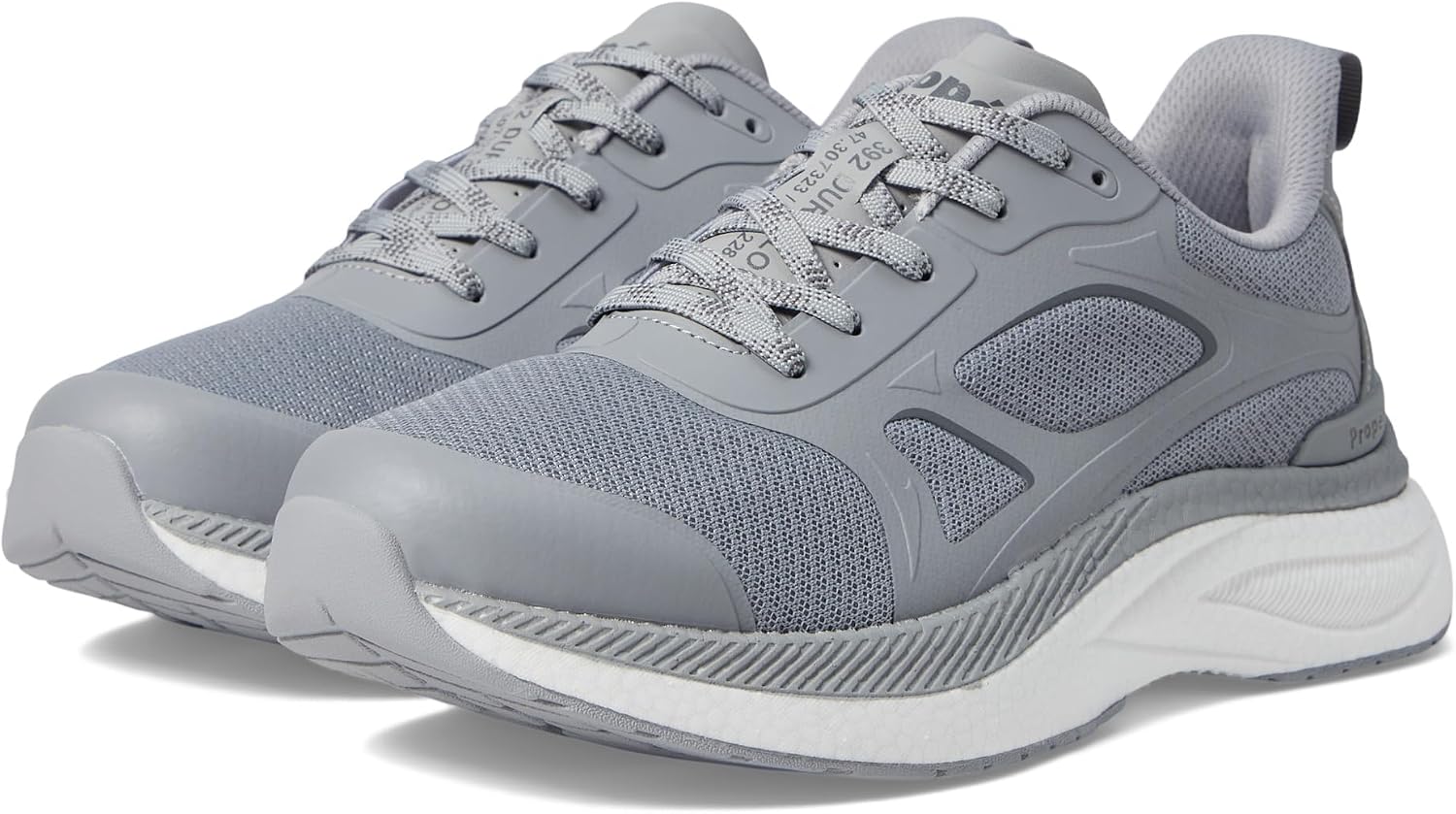 Propet Mens 392 Durocloud Walking Walking Sneakers Shoes - Black
