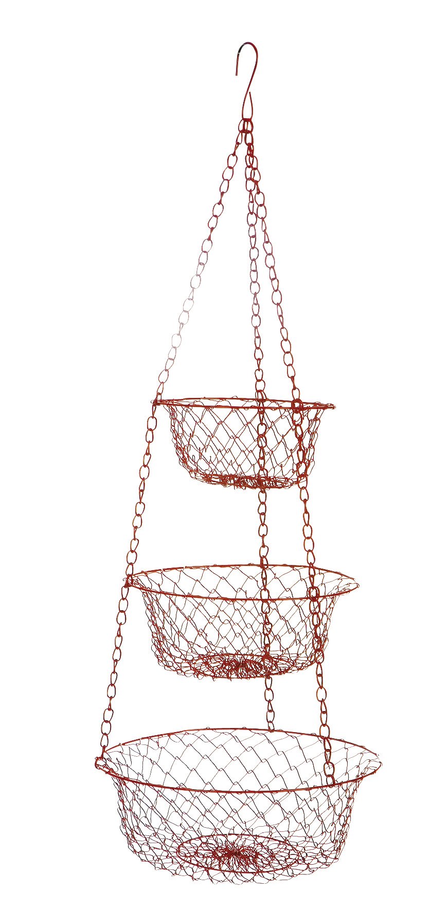 Bo-Camp - Hanging basket - 3-layer - foldable - metal