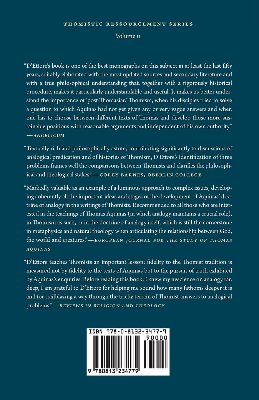 Analogy after Aquinas: Logical Problems, Thomistic Answers (Thomistic Ressourcement Series)