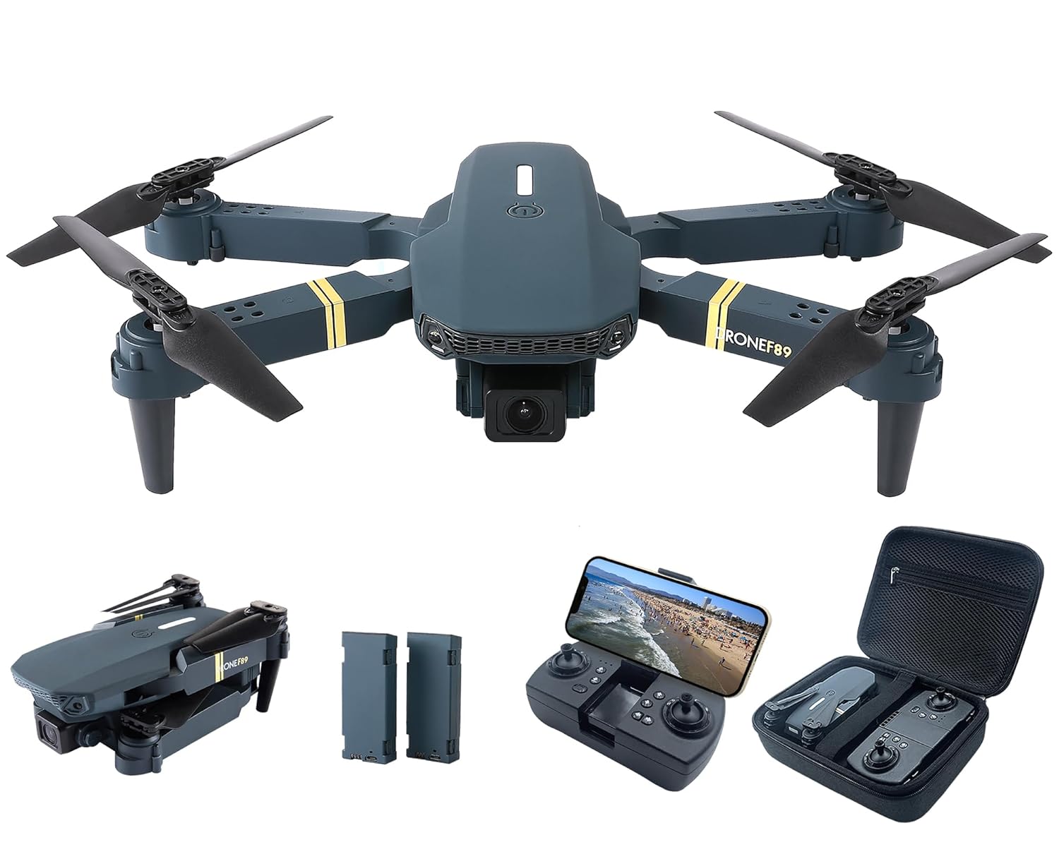DARK FOGG Foldable RC GPS Drone – 40+ mins Flight Time, Wi-Fi FPV Drone with 120° Wide-Angle 1080P HD Dual Camera, Auto Optical Flow Positioning, Follow me (2 Batteries) for Adults/Beginners/Kids DARK FOGG Foldable RC GPS Drone – 40+ mins Flight Time, Wi-Fi FPV Drone with 120° Wide-Angle 1080P HD Dual Camera, Auto Optical Flow Positioning, Follow me (2 Batteries) for Adults/Beginners/Kids