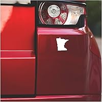 Vista 94 de Silueta del estado de Underground Printing - Calcomanía de vinilo de orgullo del estado de EE.UU.