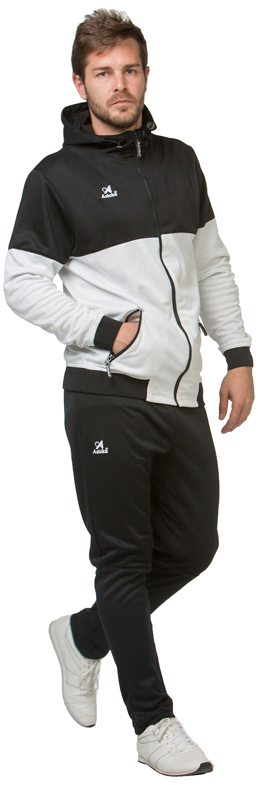 Asioka 183-189/17 Chándal con Capucha Hombre (Pack de 1)