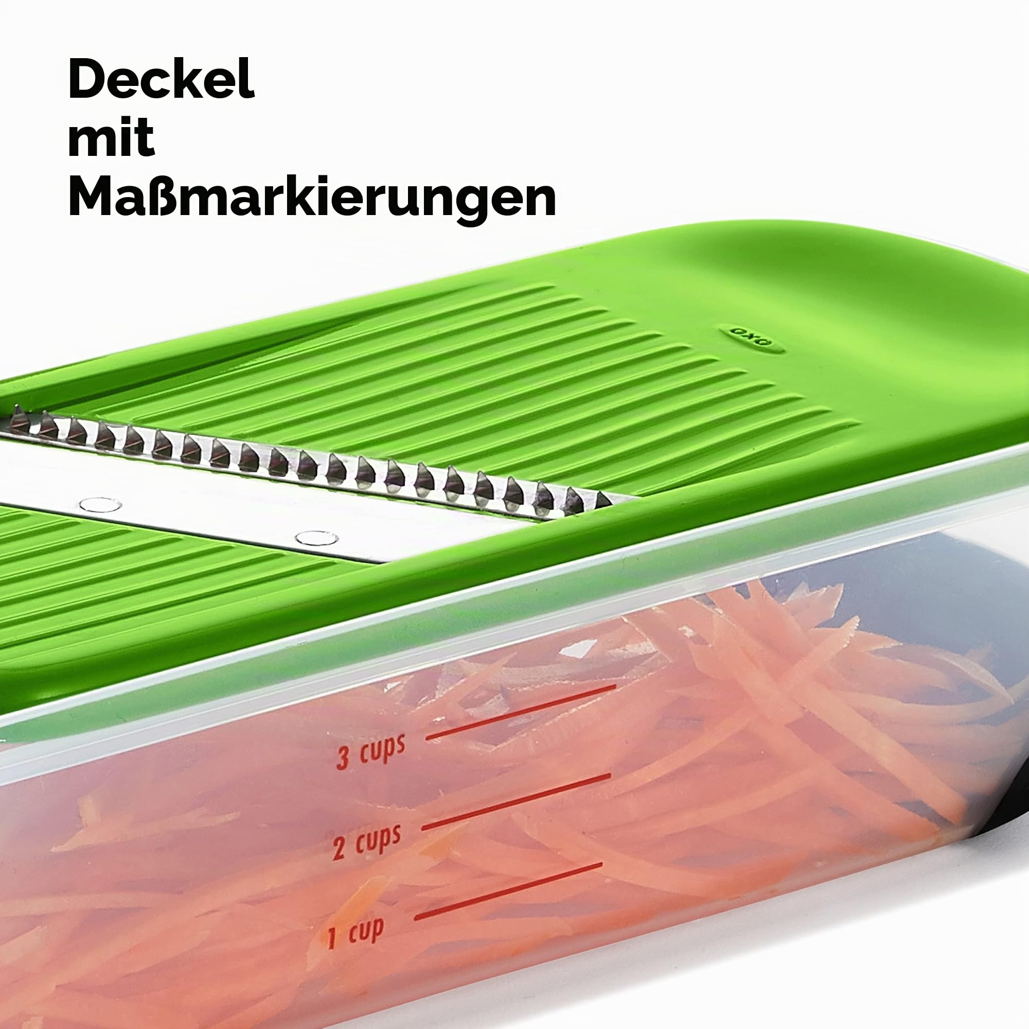 OXO Good Grips Komplettes Gitter- und Scheiben-Set, Weiß