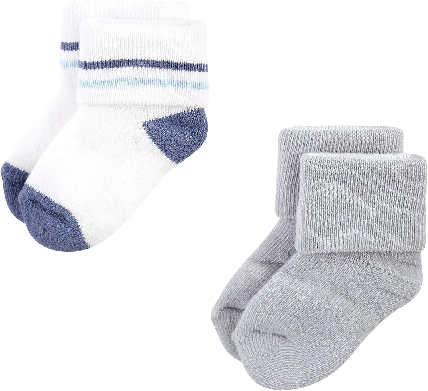 Hudson Baby baby-girls Grow With Me Socks 12pk image 5