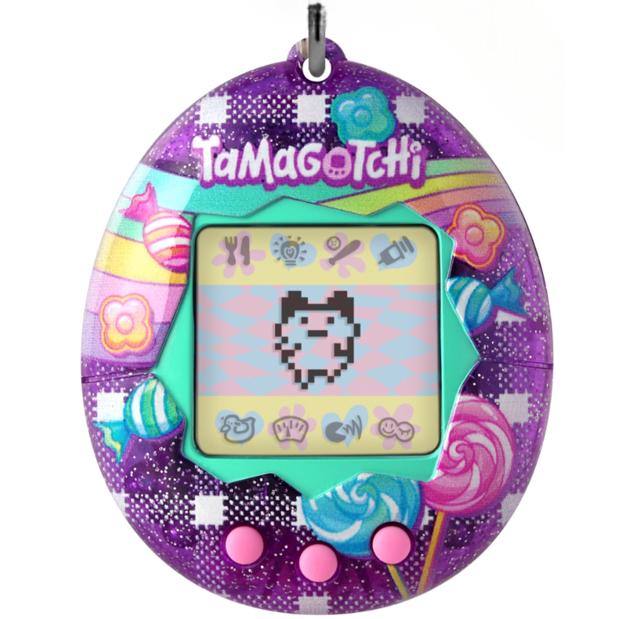 Bandai Tamagotchi Original Candy Digital Pet, 5 x 4.2 x 1.8 cm
