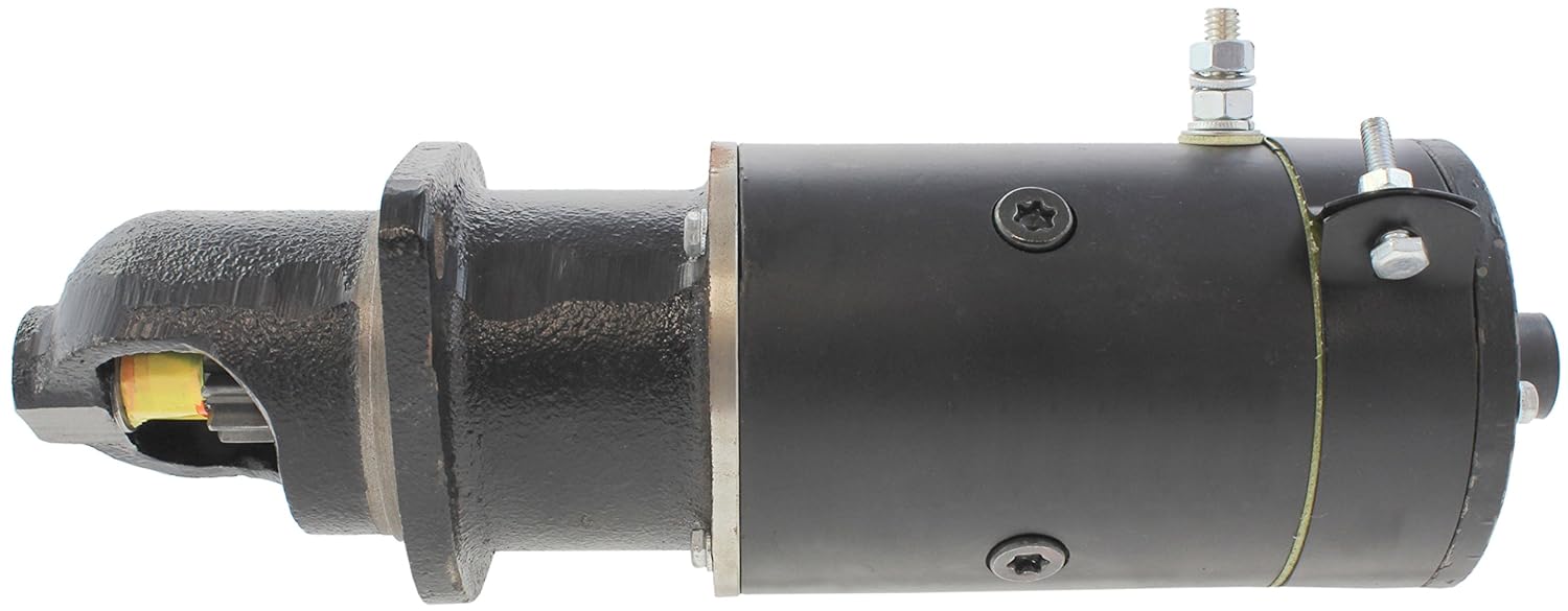 New Premium Starter 6V fits Massey Ferguson Agricultural Tractors 1948 1949 1950 1951 1952 1953 1954 1955 JST7055 181541M91 201004762 91-01-4448N 44-9904