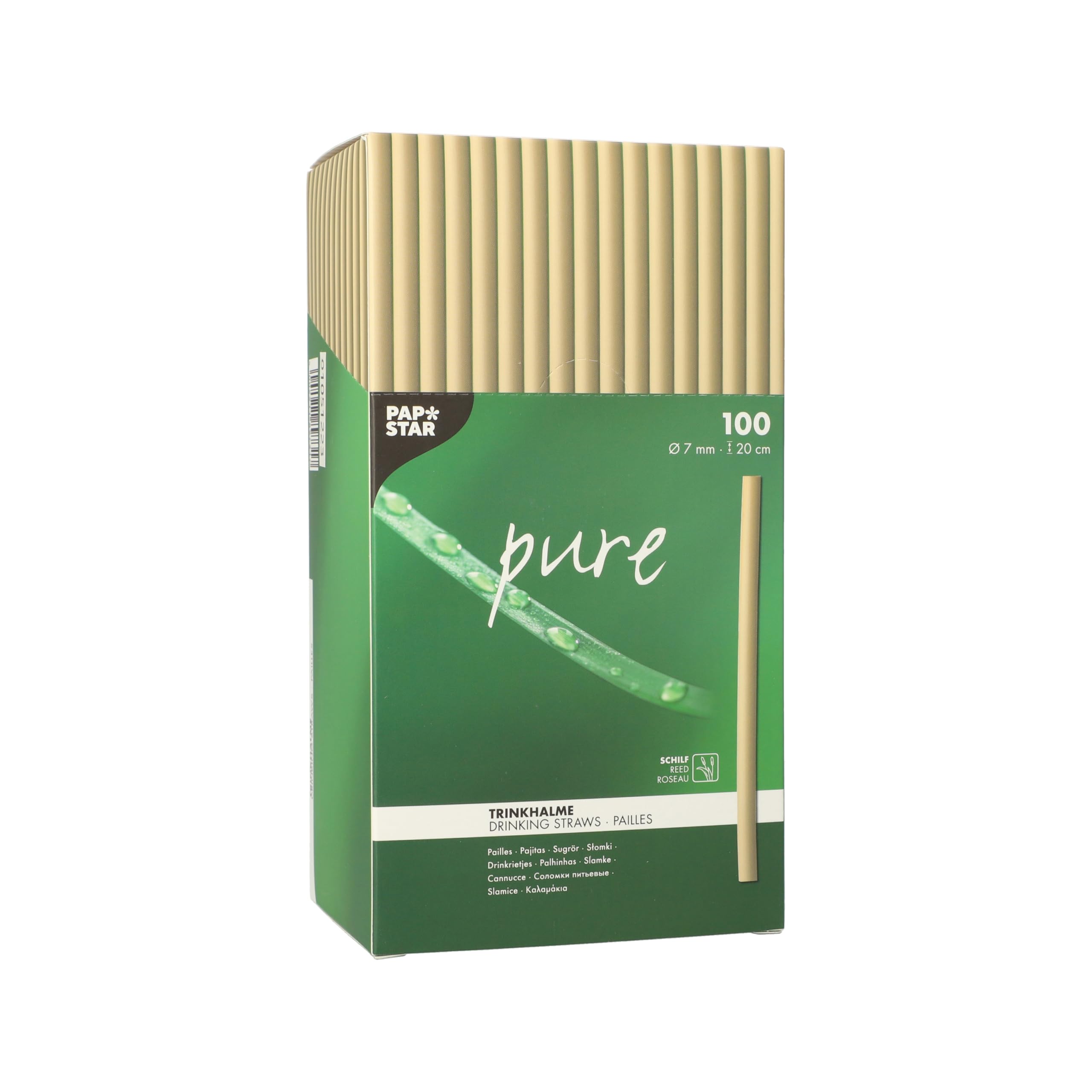 100 cannucce "pure" Ø 7 mm · 20 cm