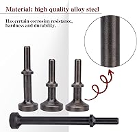 Vista 4 de Juego de brocas de martillo de aire suavizante, kit de herramientas de martillo de aire suavizante de 5 piezas, accesorios de martillo de aire