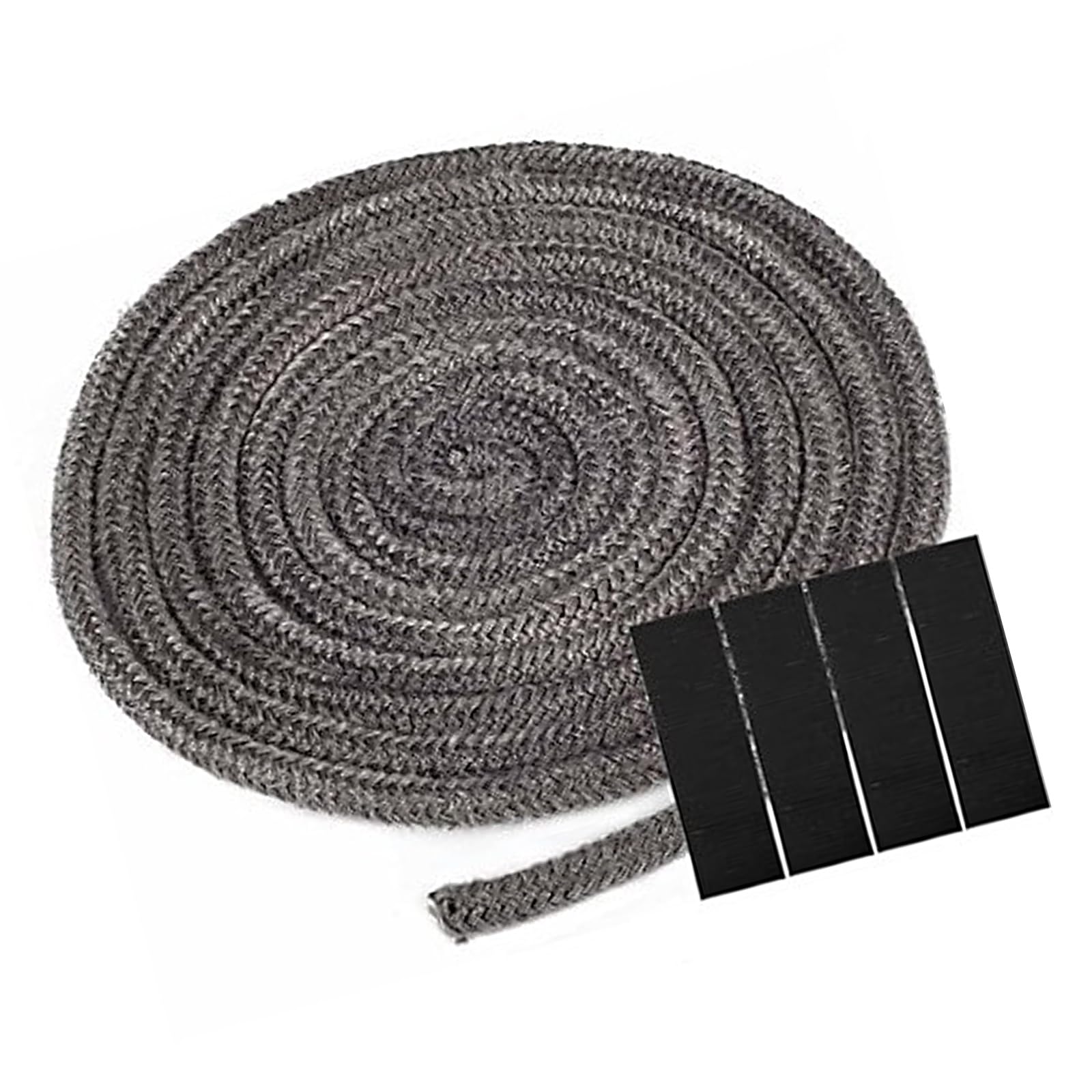 Fireplaces Sealant Rope Glass Fiber Blocks Leakage with Woods Stove and Industrial Equipment Fireplaces Gaskets Replacement