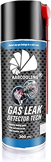 AABCOOLING Gas Leak Detector 300ml - Spray Detector de Fugas Industrial - para Mantenimiento de Compresores, Neumática y Redes de Aire Comprimido - Localiza Pérdidas de Presión y Ahorra Energía