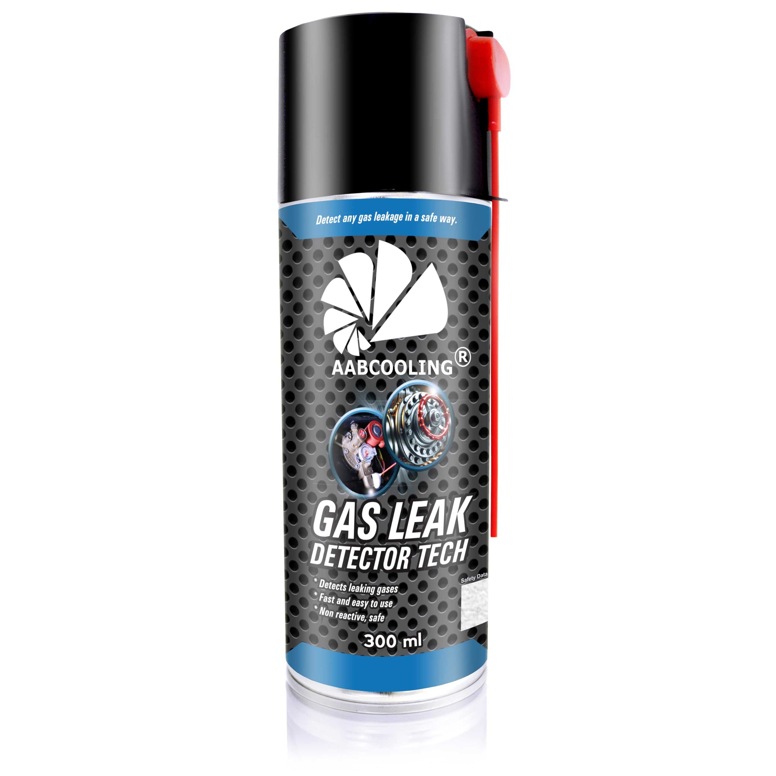 AABCOOLING Detektor Nieszczelności 300ml Tester Szczelności Instalacji Hydraulicznych i Gazowych - Spray do Wykrywania Nieszczelności Rur, Złączy, Zaworów, PEX, Miedzi, Próba Ciśnieniowa, Pianka