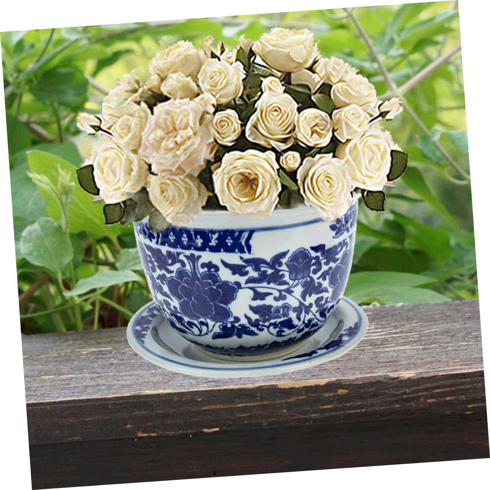 POPETPOP 3 Zestawy Doniczka Doniczka Ceramiczna Doniczka Bonsai Doniczka Gospodarstwa Domowego Doniczka Na Rośliny Doniczki Sadzarki Do Roślin Domowych Duży Rozmiar Sadzarka Ceramiczna