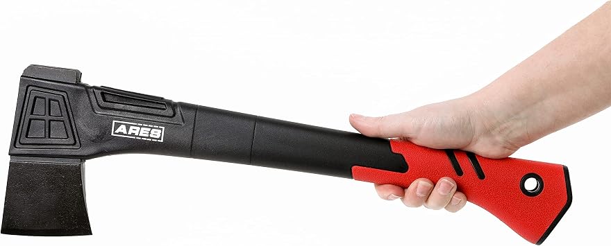 ARES 45005 18-Inch Chopping Axe, Lightweight Fiberglass Handle Construction